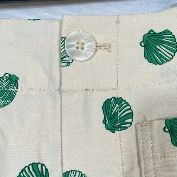 Anthropologie Maeve Colette Skirt Mini Edition Size S Seashell Print EUC - Picture 8 of 14